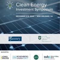 Clean Energy Investment Symposium December 4 to 5, 2024